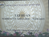 Triển khai công tác nghiên cứu khoa học, sáng kiến tại ttyt huyện xuyên mộc năm 2025