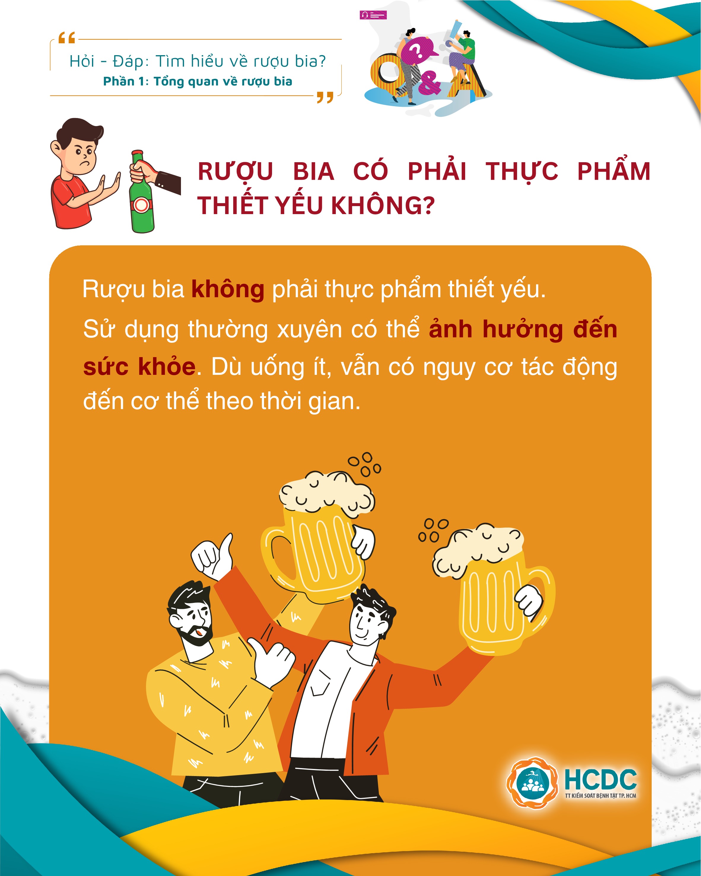 Nguy hại của rựu bia